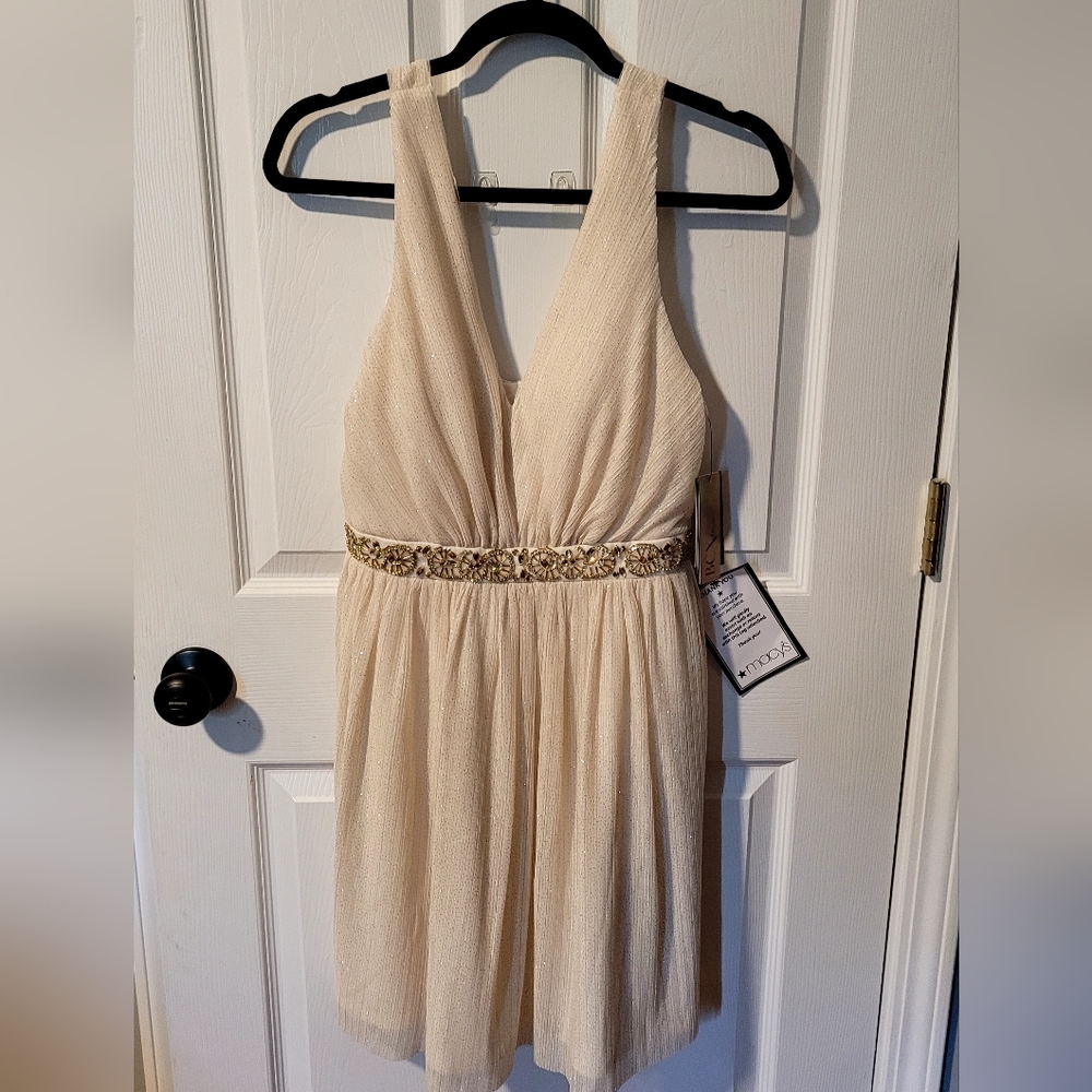 BCX Formal Dress, Champagne,